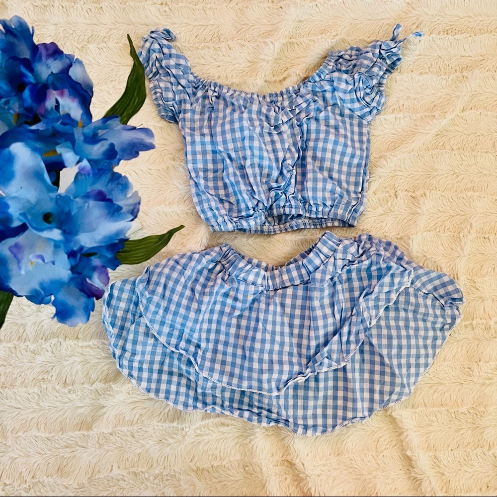 NEW Gingham Set